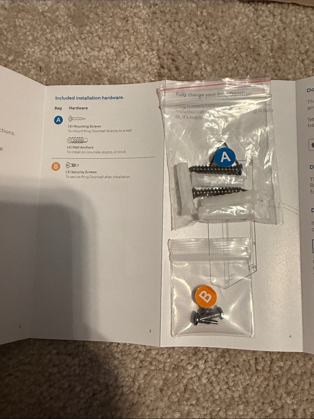 Ring Video Doorbell - Blue and White Packaging 2nd Generation - Picture 10 of 11